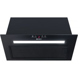 Globalo Design Agendero okap kuchenny 55 cm podszafkowy czarny AGENDERO_60_2_BLACK