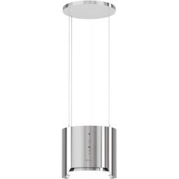 Globalo Design Arenoflow okap kuchenny 39 cm wyspowy stal ARENOFLOW_39_4_INOX