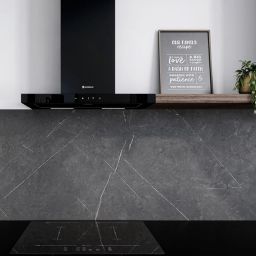 Globalo Design Aventelio okap kuchenny 60 cm ścienny czarny AVENTELIO_60_1_BLACK