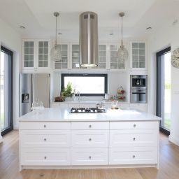 Globalo Design Cylindro Isola okap kuchenny 39 cm wyspowy CYLINDRO_ISOLA_39_7_INOX