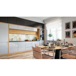 Globalo Design Delico okap kuchenny 49,6 cm podszafkowy DELICO_50_1_INOX