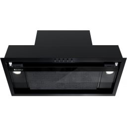 Globalo Design Dismo okap kuchenny 60 cm podszafkowy czarny DISMO_60_1_BLACK