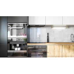 Globalo Design Hadario okap kuchenny 59,6 cm podszafkowy czarny HADARIO_60_2_BLACK