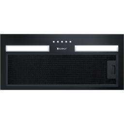 Globalo Design Hadario okap kuchenny 59,6 cm podszafkowy czarny HADARIO_60_2_BLACK