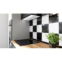 Globalo Design Hadario okap kuchenny 59,6 cm podszafkowy biały HADARIO_60_2_WHITE