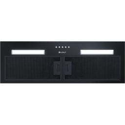 Globalo Design Hadario okap kuchenny 79,6 cm podszafkowy czarny HADARIO_80_2_BLACK