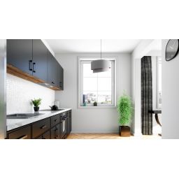 Globalo Design Hadario okap kuchenny 79,6 cm podszafkowy HADARIO_80_2_INOX