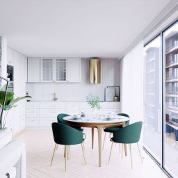 Globalo Silent Quality Heweno okap kuchenny 39 cm ścienny złoty HEWENO_39_3_LIGHT_GOLD