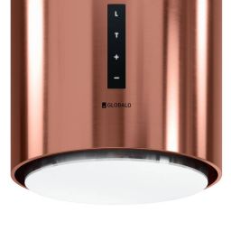 Globalo Silent Quality Heweno okap kuchenny 39 cm ścienny HEWENO_39_3_MIEDZ