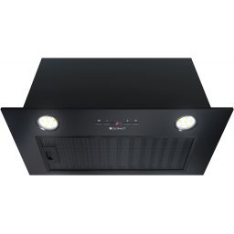 Globalo Design Laizeno okap kuchenny 55 cm podszafkowy czarny LAIZENO_60_2_BLACK