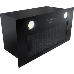 Globalo Design Laizeno okap kuchenny 55 cm podszafkowy czarny LAIZENO_60_2_BLACK