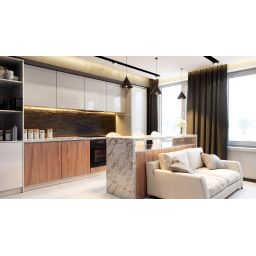 Globalo Design Laizeno okap kuchenny 55 cm podszafkowy czarny LAIZENO_60_2_BLACK