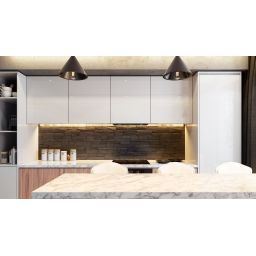 Globalo Design Laizeno okap kuchenny 55 cm podszafkowy czarny LAIZENO_60_2_BLACK