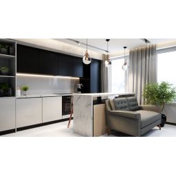 Globalo Design Laizeno okap kuchenny 55 cm podszafkowy biały LAIZENO_60_2_WHITE