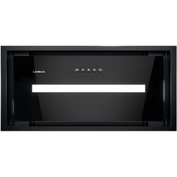 Lanilia Lamezo okap kuchenny 60 cm podszafkowy czarny LAMEZO_60_1_BLACK_+_TW_2_1