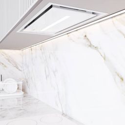 Lanilia Lamezo okap kuchenny 60 cm podszafkowy biały LAMEZO_60_1_WHITE_+_TZ_1_1