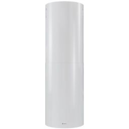 Globalo Design Lobelio okap kuchenny 39 cm wyspowy biały LOBELIO_39_1_WHITE