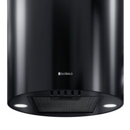 Globalo Design Lobelio Isola okap kuchenny 39 cm wyspowy czarny LOBELIO_ISOLA_39_1_BLACK