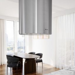 Globalo Design Lobelio Isola okap kuchenny 39 cm wyspowy LOBELIO_ISOLA_39_1_INOX