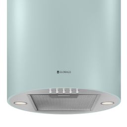 Globalo Design Lobelio Isola okap kuchenny 39 cm wyspowy LOBELIO_ISOLA_39_1_MINT