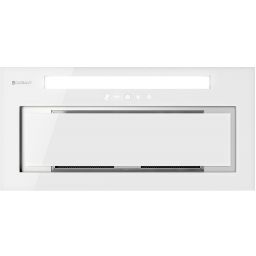 Globalo Exclusive Loteo okap kuchenny 59,6 cm podszafkowy biały LOTEO_60_4_WHITE