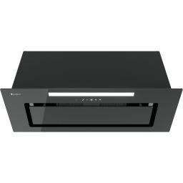 Globalo Exclusive Loteo okap kuchenny 79,6 cm podszafkowy czarny LOTEO_80_4_BLACK