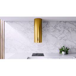 Globalo Design Roxano/Heweno przedłużka 39 cm górna do okapów złota MASKOWNICA_ROX/HEW_GOLD