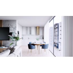 Globalo Design Roxano/Heweno przedłużka 39 cm górna do okapów jasne złoto MASKOWNICA_ROX/HEW_LG