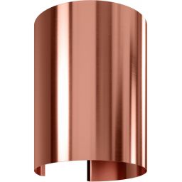 Globalo Design Roxano/Heweno przedłużka 39 cm górna do okapów miedziana MASKOWNICA_ROX/HEW_MIEDZ