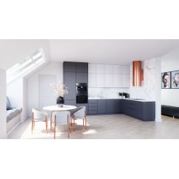 Globalo Design Roxano/Heweno przedłużka 39 cm górna do okapów miedziana MASKOWNICA_ROX/HEW_MIEDZ