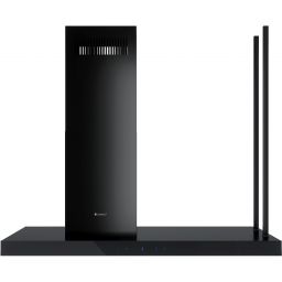 Globalo Silent Quality Noelia Isola okap kuchenny 119,9 cm wyspowy czarny NOELIA_ISOLA_BL