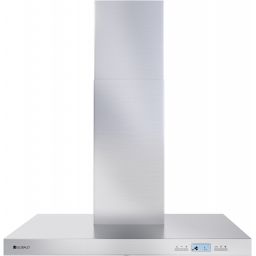 Globalo Design Nomina okap kuchenny 80 cm ścienny stal NOMINA_80_4_SENSOR