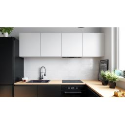 Globalo Design Nowimo okap kuchenny 59,6 cm podszafkowy czarny NOWIMO_60_1_BLACK