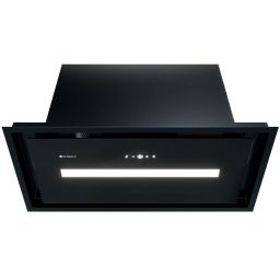 Globalo Silent Quality Pinelio okap kuchenny 59,6 cm podszafkowy czarny PINELIO_60_1_BLACK