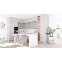 Globalo Silent Quality Pinelio okap kuchenny 59,6 cm podszafkowy biały PINELIO_60_1_WHITE