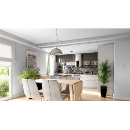 Globalo Design Roxano okap kuchenny 50 cm ścienny biały ROXANO_39_1_WHITE