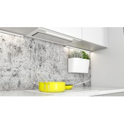 Globalo Design Silentio okap kuchenny 59,6 cm podszafkowy biały SILENTIO_60_2_WHITE