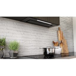 Globalo Design Silentio okap kuchenny 79,6 cm podszafkowy czarny SILENTIO_80_2_BLACK