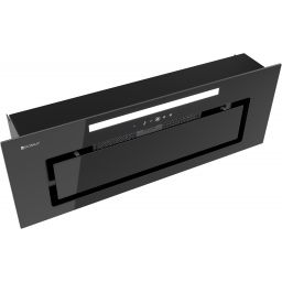 Globalo Design Silentio okap kuchenny 79,6 cm podszafkowy czarny SILENTIO_80_2_BLACK