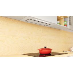 Globalo Design Silentio okap kuchenny 79,6 cm podszafkowy biały SILENTIO_80_2_WHITE