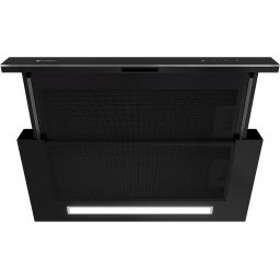 Globalo Design Teslo okap kuchenny 59,6 cm teleskopowy czarny TESLO_60_1_BLACK