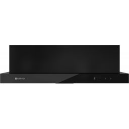 Globalo Design Teslo okap kuchenny 59,6 cm teleskopowy czarny TESLO_60_1_BLACK