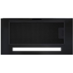 Globalo Design Teslo okap kuchenny 59,6 cm teleskopowy czarny TESLO_60_1_BLACK