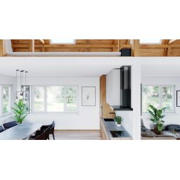 Globalo Design turbina wewnętrzna 31,6 cm czarna TW_3_1