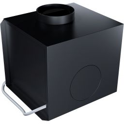 Globalo Design turbina wewnętrzna 31,6 cm czarna TW_3_1