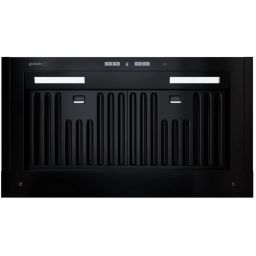 Globalo Design Vellaris okap kuchenny 60 cm podszafkowy czarny VELLARIS_60_1_BLACK