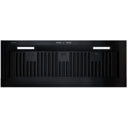 Globalo Design Vellaris okap kuchenny 90 cm podszafkowy czarny VELLARIS_90_1_BLACK