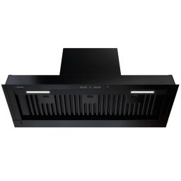 Globalo Design Vellaris okap kuchenny 90 cm podszafkowy czarny VELLARIS_90_1_BLACK