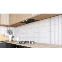 Globalo Design Viledo okap kuchenny 59,8 cm podszafkowy czarny VILEDO_60_1_BLACK