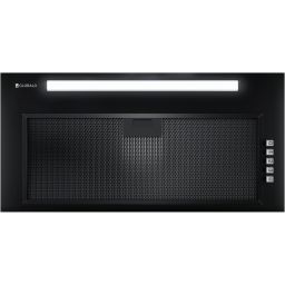 Globalo Design Viledo okap kuchenny 59,8 cm podszafkowy czarny VILEDO_60_1_BLACK